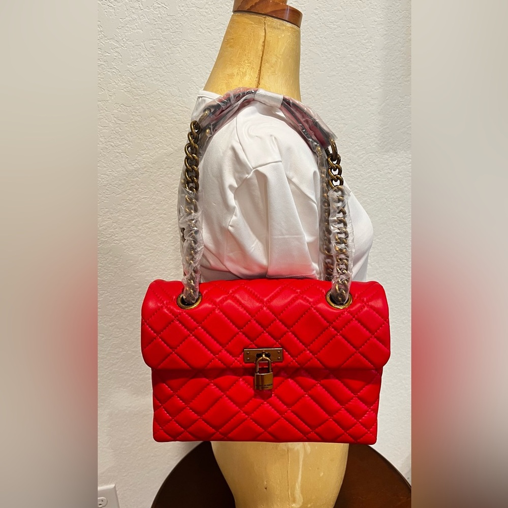 NWT Kurt Geiger London Brixton Lock Shoulder Bag.